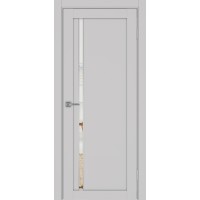 Турин 527.121 АПС молдинг SC, цвет пепельный, заполнение Зеркало, размер 200*80 см.