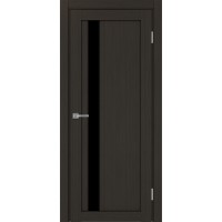 Турин 528.121 АПП молдинг SB, цвет венге FL, заполнение LACчерный, размер 200*80 см.