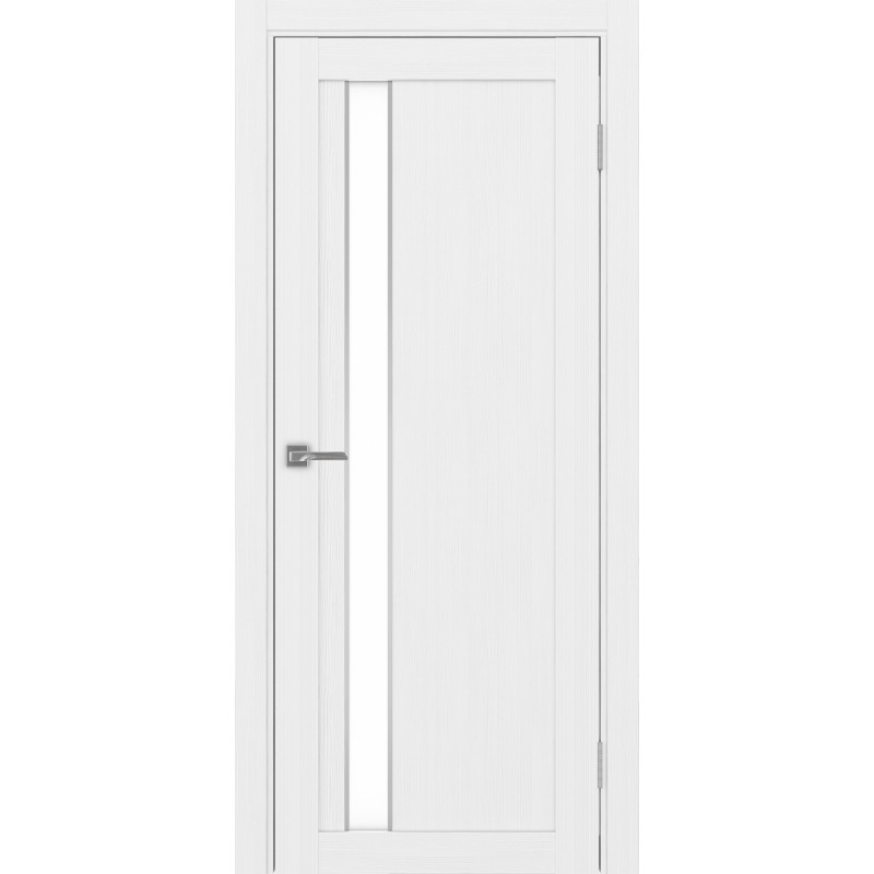 Межкомнатная дверь Турин 528.121 АПП молдинг SC, цвет белый лёд, заполнение LACбелый, размер 200*80 см.