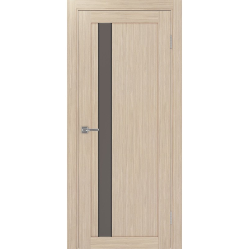 Межкомнатная дверь Турин 528.121 АПС молдинг SB, цвет дуб беленый FL, заполнение Бронза матовое, размер 200*80 см.