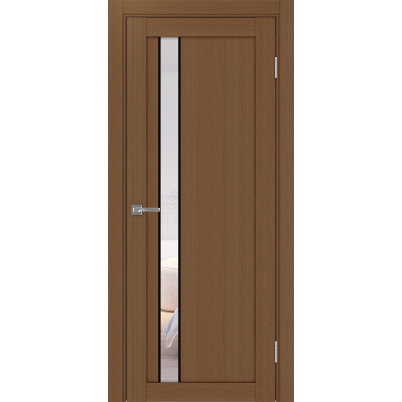 Межкомнатная дверь Турин 528.121 АПС молдинг SB, цвет орех NL, заполнение Прозрачное, размер 200*80 см.