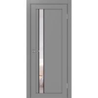 Турин 528.121 АПС молдинг SB, цвет серый, заполнение Прозрачное, размер 200*80 см.