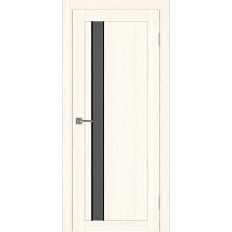 Межкомнатная дверь Турин 528.121 АПС молдинг SB, цвет ясень светлый, заполнение Графит матовое, размер 200*80 см.