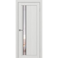 Турин 528.121 АПС молдинг SB, цвет ясень серебристый, заполнение Прозрачное, размер 200*80 см.