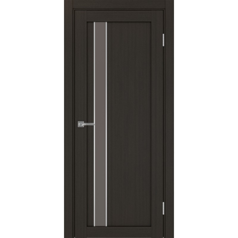 Межкомнатная дверь Турин 528.121 АПС молдинг SC, цвет венге FL, заполнение Бронза матовое, размер 200*80 см.