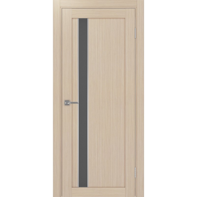 Межкомнатная дверь Турин 528.121 АПС молдинг SC, цвет дуб беленый FL, заполнение Графит матовое, размер 200*80 см.