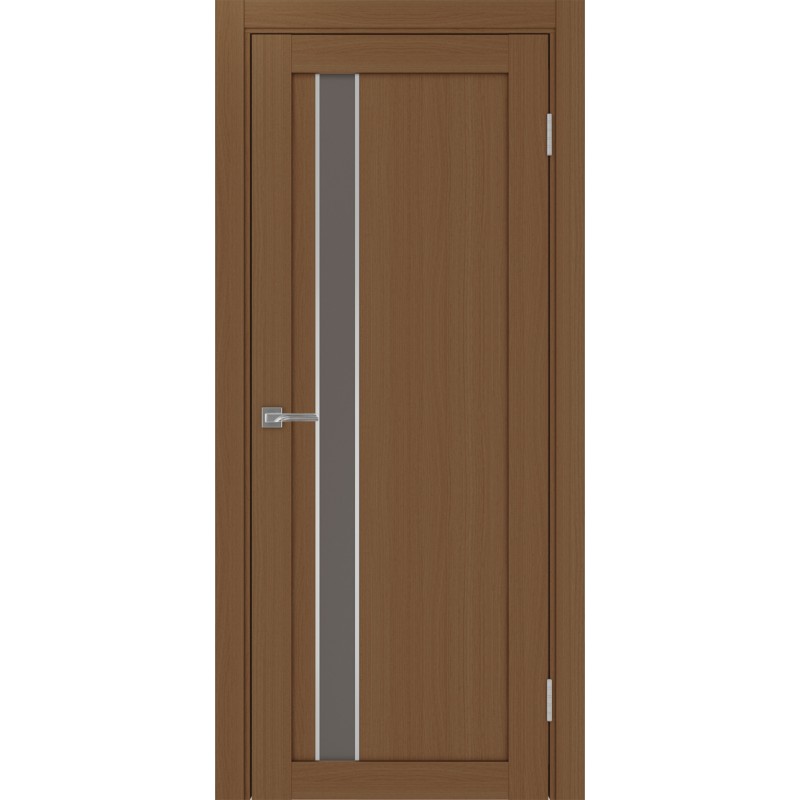 Межкомнатная дверь Турин 528.121 АПС молдинг SC, цвет орех NL, заполнение Бронза матовое, размер 200*80 см.