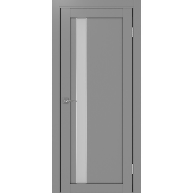 Межкомнатная дверь Турин 528.121 АПС молдинг SC, цвет серый, заполнение Мателюкс, размер 200*80 см.