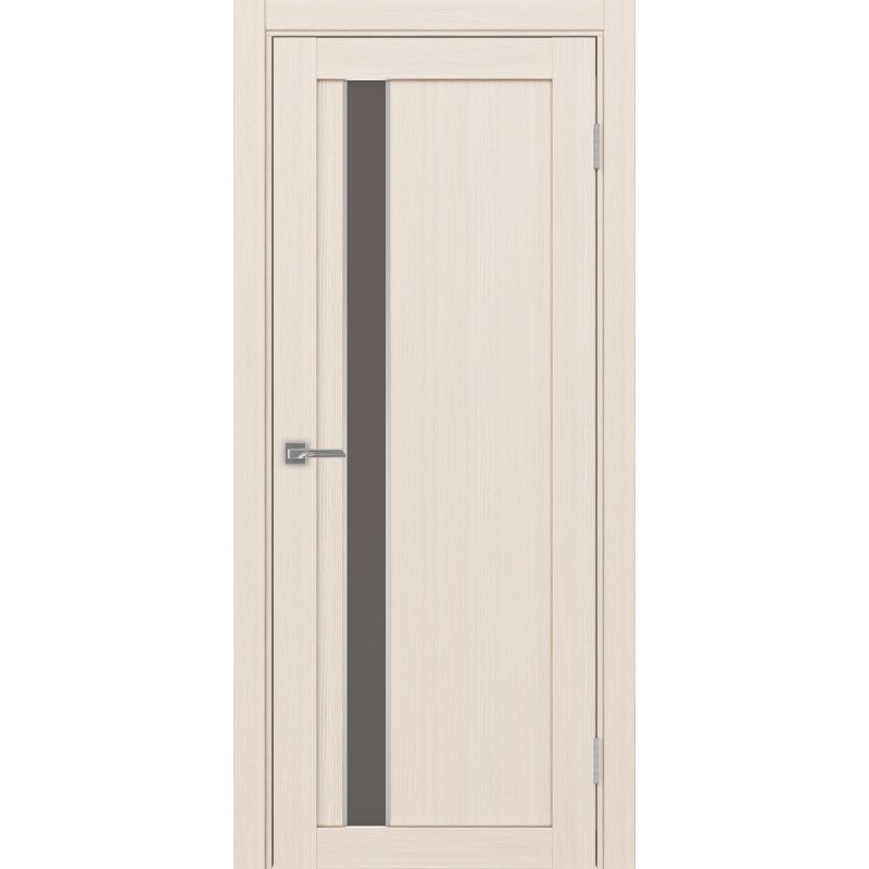 Межкомнатная дверь Турин 528.121 АПС молдинг SC, цвет ясень перламутровый, заполнение Бронза матовое, размер 200*80 см.