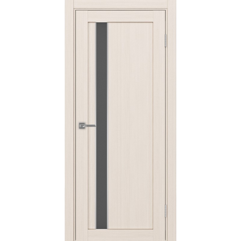 Межкомнатная дверь Турин 528.121 АПС молдинг SC, цвет ясень перламутровый, заполнение Графит матовое, размер 200*80 см.