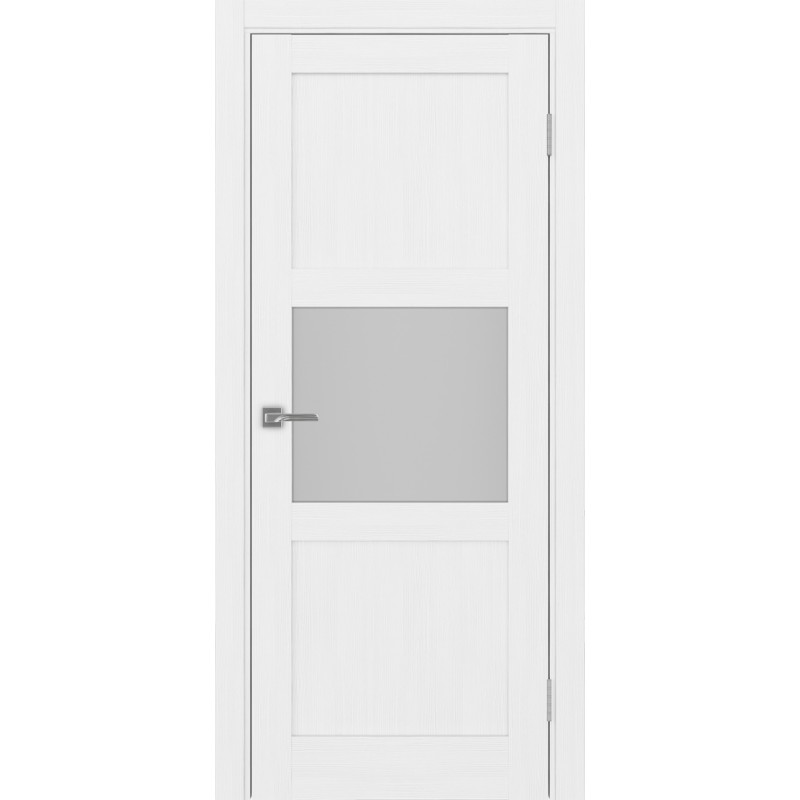 Межкомнатная дверь Турин 530.121, цвет белый лёд, заполнение Мателюкс, размер 200*80 см.