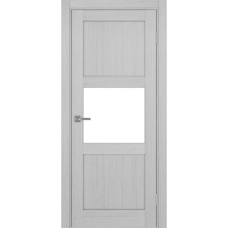 Межкомнатная дверь Турин 530.121, цвет дуб серый FL, заполнение LACбелый, размер 200*80 см.