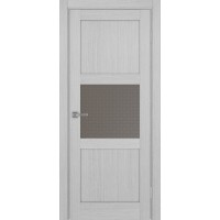 Турин 530.121, цвет дуб серый FL, заполнение Пунта бронзовое, размер 200*80 см.