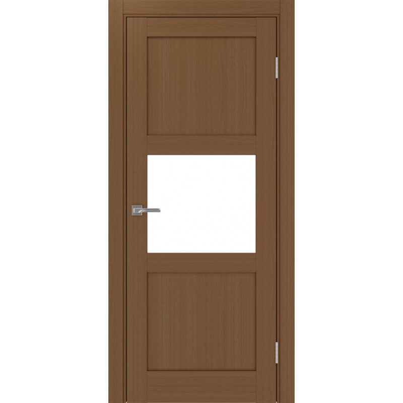 Межкомнатная дверь Турин 530.121, цвет орех NL, заполнение LACбелый, размер 200*80 см.