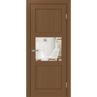 Турин 530.121, цвет орех NL, заполнение Зеркало/Зеркало, размер 200*80 см.