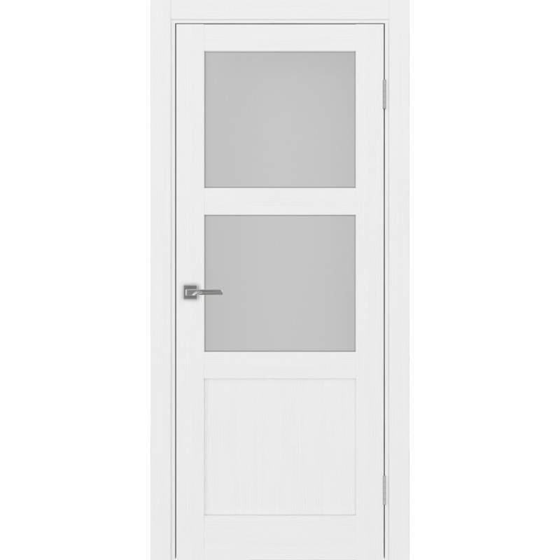 Межкомнатная дверь Турин 530.221, цвет белый лёд, заполнение Мателюкс, размер 200*80 см.