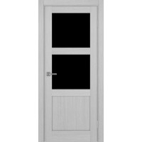 Турин 530.221, цвет дуб серый FL, заполнение LACчерный, размер 200*80 см.