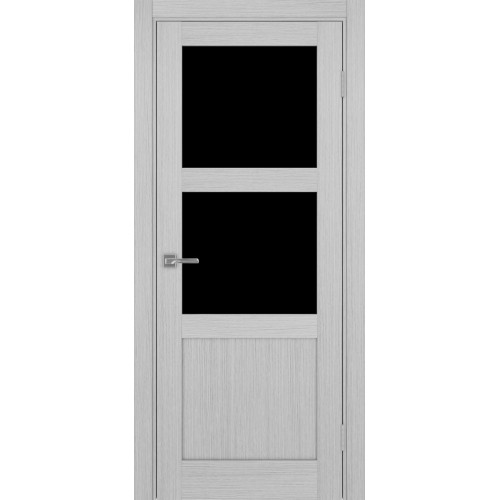 Турин 530.221, цвет дуб серый FL, заполнение LACчерный, размер 200*80 см.