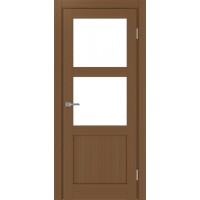 Турин 530.221, цвет Орех NL стекло LACбелый, размер 80*200 см.