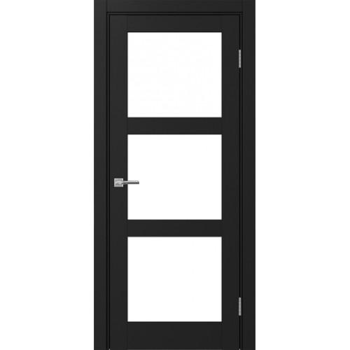 Турин 530.222, цвет Антрацит стекло LACбелый, размер 80*200 см.