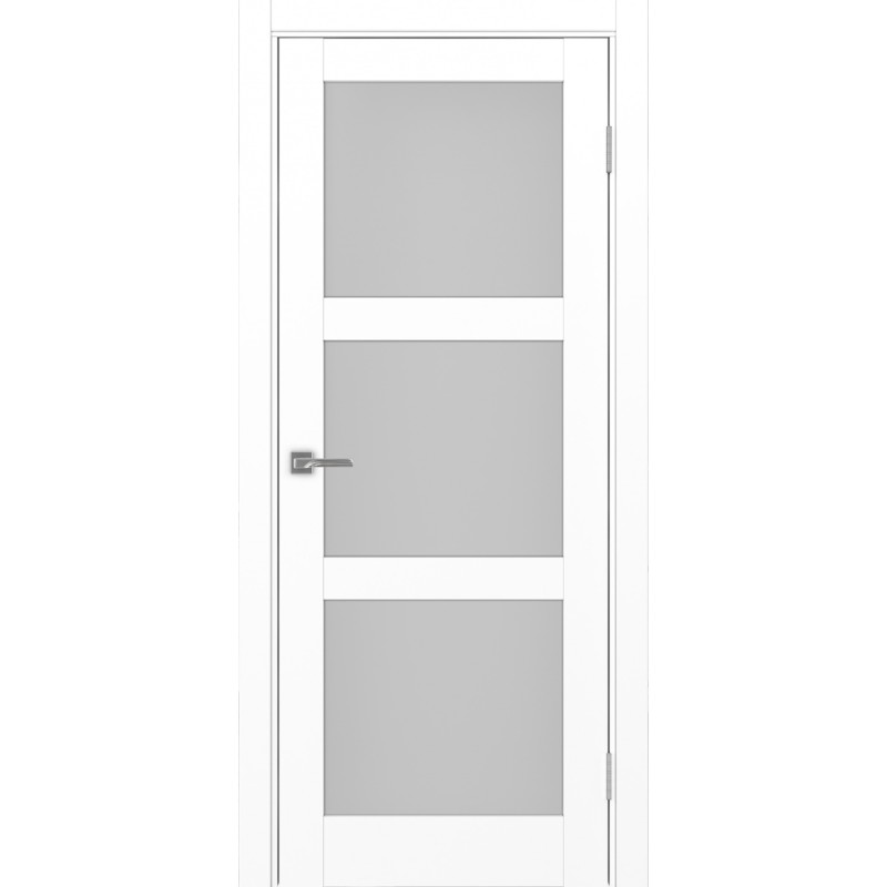 Межкомнатная дверь Турин 530.222, цвет белый снежный, заполнение Мателюкс, размер 200*80 см.