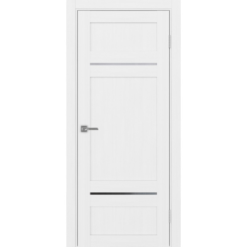 Межкомнатная дверь Турин 532.12121, цвет белый лёд, заполнение Мору, размер 200*80 см.