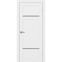 Турин 532.12121, цвет Белый лёд стекло Пунта бронзовое, размер 80*200 см.