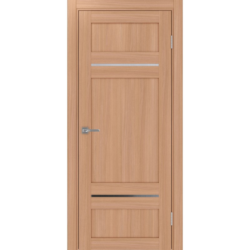 Межкомнатная дверь Турин 532.12121, цвет ясень тёмный, заполнение Мору, размер 200*80 см.