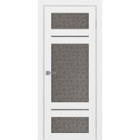 Турин 532.22222, цвет белый лёд, заполнение Дали бронзовое, размер 200*80 см.