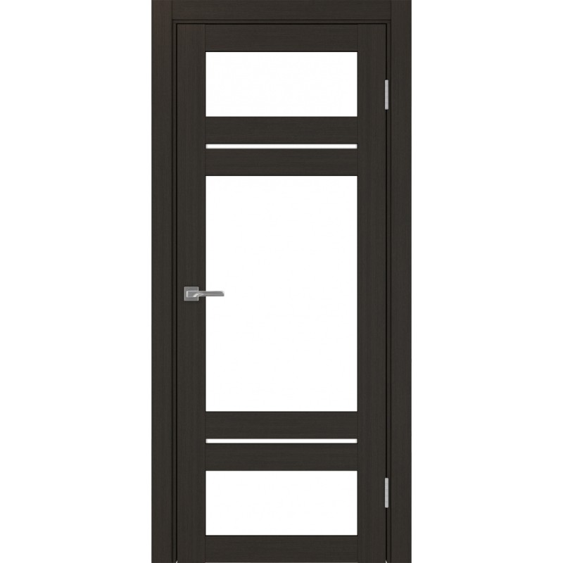 Межкомнатная дверь Турин 532.22222, цвет венге FL, заполнение LACбелый, размер 200*80 см.