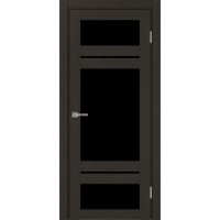 Турин 532.22222, цвет венге FL, заполнение LACчерный, размер 200*80 см.