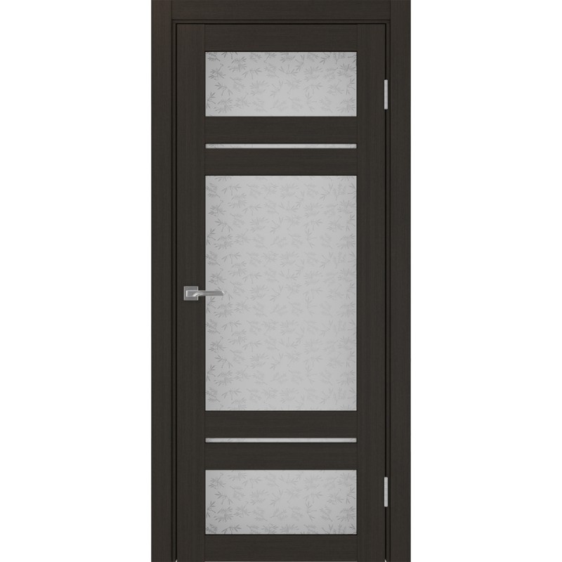 Межкомнатная дверь Турин 532.22222, цвет венге FL, заполнение Дали бесцветное, размер 200*80 см.