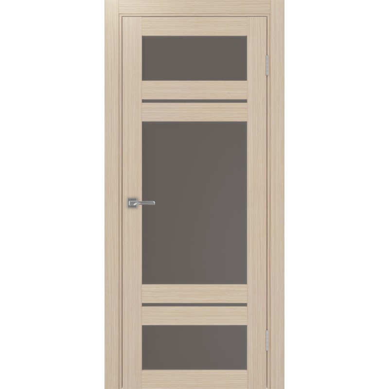 Межкомнатная дверь Турин 532.22222, цвет дуб беленый FL, заполнение Бронза матовое, размер 200*80 см.