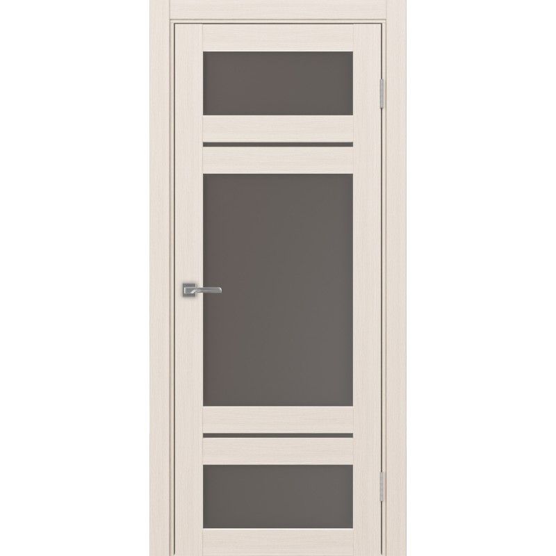 Межкомнатная дверь Турин 532.22222, цвет ясень перламутровый, заполнение Бронза матовое, размер 200*80 см.