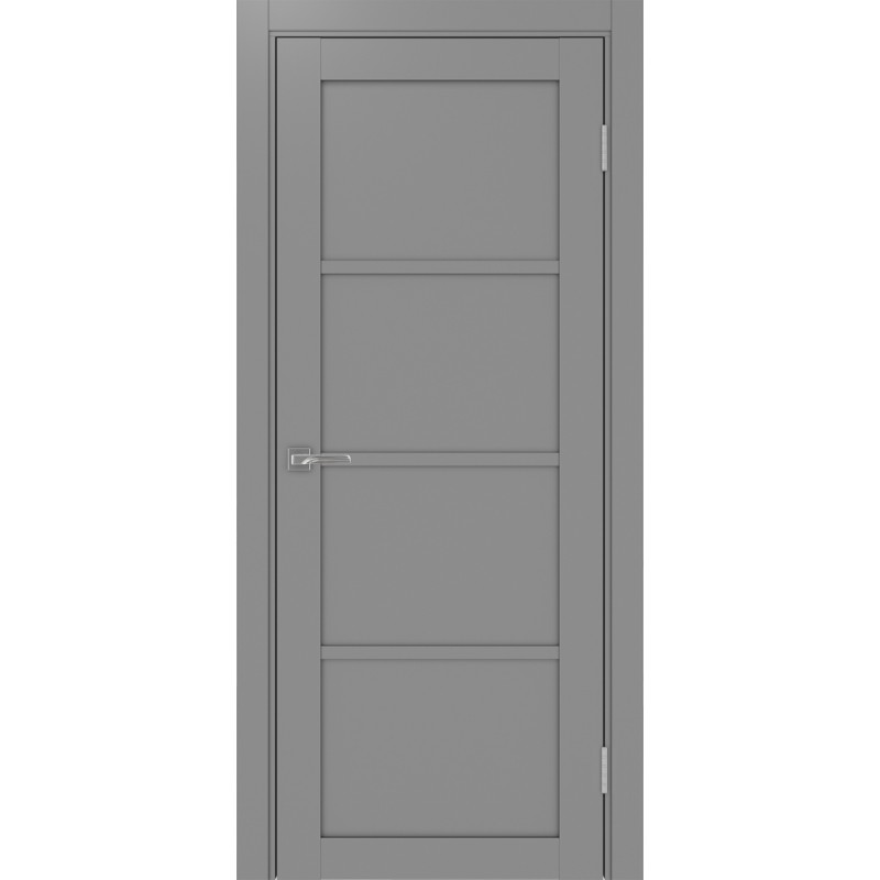 Межкомнатная дверь Турин 540.1111, цвет серый Щит МДФ, размер 200*80 см.