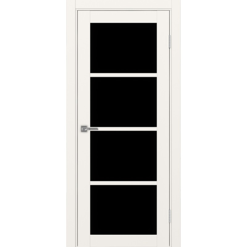 Межкомнатная дверь Турин 540.2222, цвет, бежевый, заполнение LACчерный, размер 200*80 см.