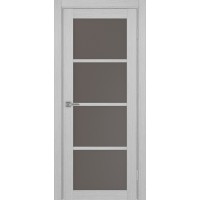 Турин 540.2222, цвет дуб серый FL, заполнение Бронза матовое, размер 200*80 см.