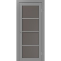 Турин 540.2222, цвет серый, заполнение Бронза матовое, размер 200*80 см.