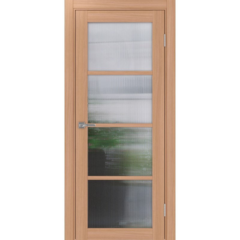 Межкомнатная дверь Турин 540.2222, цвет ясень тёмный, заполнение Мору, размер 200*45 см.