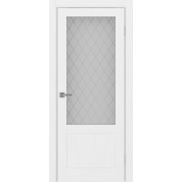 Турин 540ПФ.21, цвет Белый лёд стекло Кристалл б.цв размер 80*200 см.