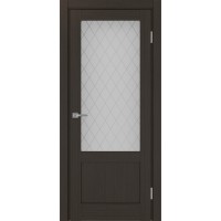 Турин 540ПФ.21, цвет венге FL, заполнение Кристалл бесцветное, размер 200*80 см.