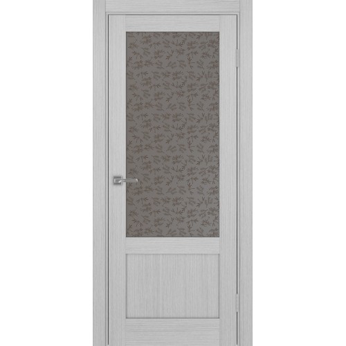 Турин 540ПФ.21, цвет дуб серый FL, заполнение Дали бронзовое, размер 200*80 см.