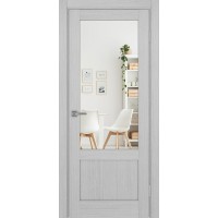 Турин 540ПФ.21, цвет дуб серый FL, заполнение Зеркало/Зеркало, размер 200*80 см.