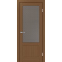 Турин 540ПФ.21, цвет орех NL, заполнение Пунта бронзовое, размер 200*80 см.