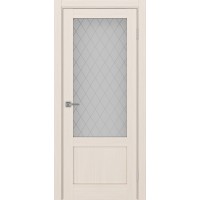 Турин 540ПФ.21, цвет Ясень перламутровый стекло Кристалл б.цв размер 80*200 см.