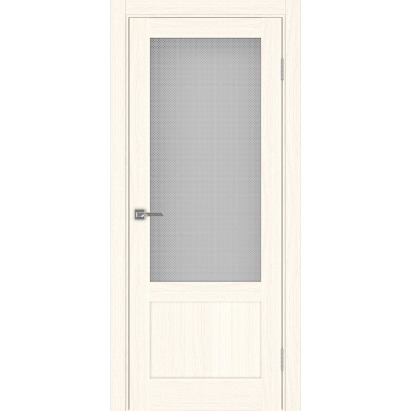 Межкомнатная дверь Турин 540ПФ.21, цвет ясень светлый, заполнение Пунта бесцветное, размер 200*80 см.