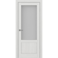 Турин 540ПФ.21, цвет Ясень серебристый стекло Пунта бесцветное, размер 80*200 см.