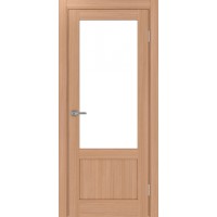 Турин_540ПФ.21, цвет Ясень тёмный стекло LACбелый, размер 80*200 см.