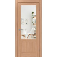 Турин 540ПФ.21, цвет ясень тёмный, заполнение Зеркало/Зеркало, размер 200*80 см.