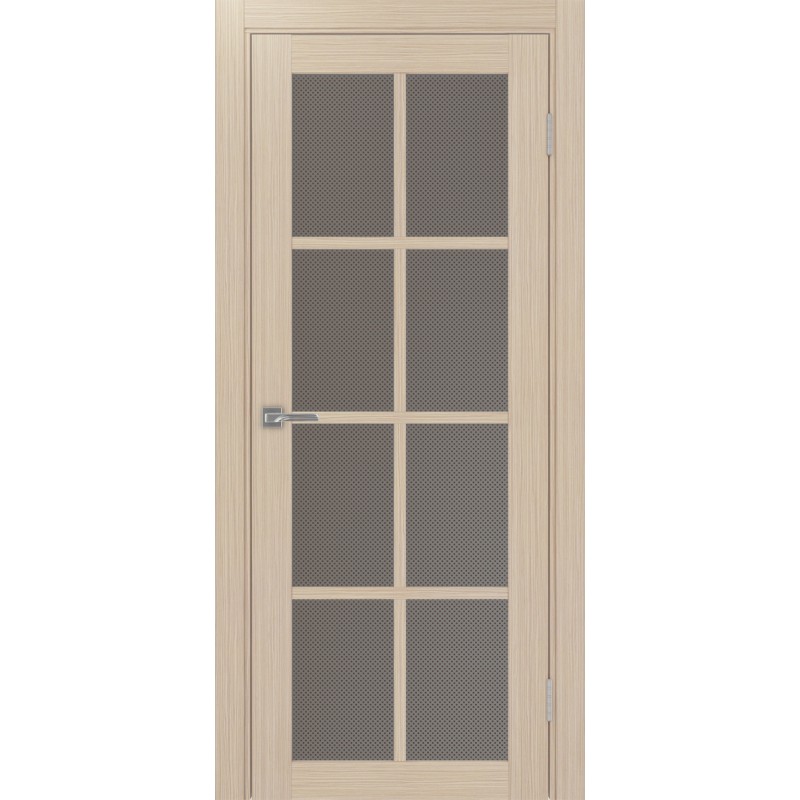 Межкомнатная дверь Турин 541.2222, цвет дуб беленый FL, заполнение Пунта бронзовое, размер 200*80 см.